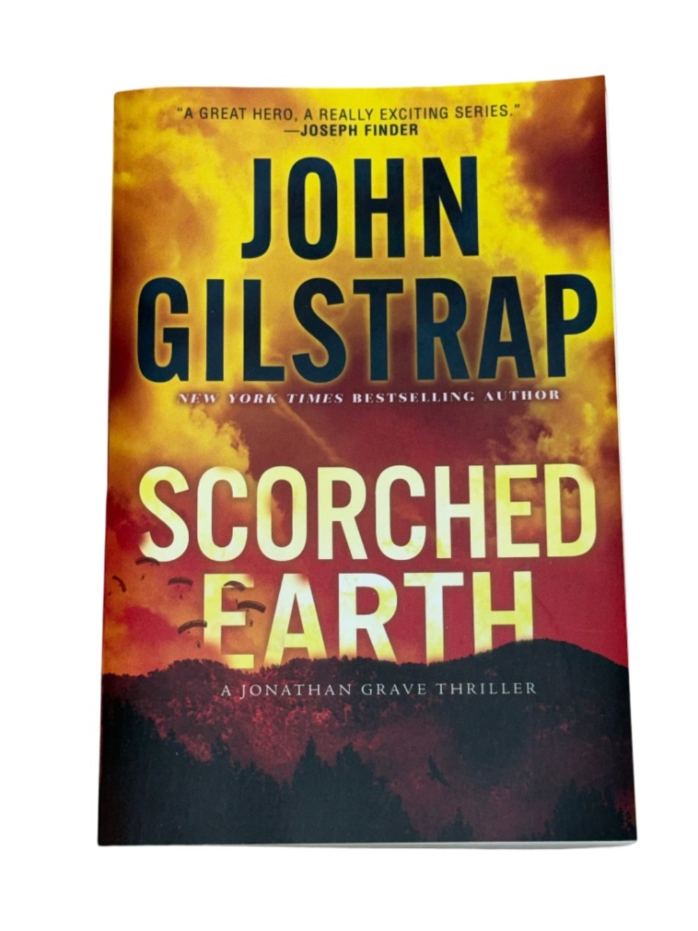 Scorched Earth John Gilstrap Book Jonathan Grave Thriller Paperback Novel | New